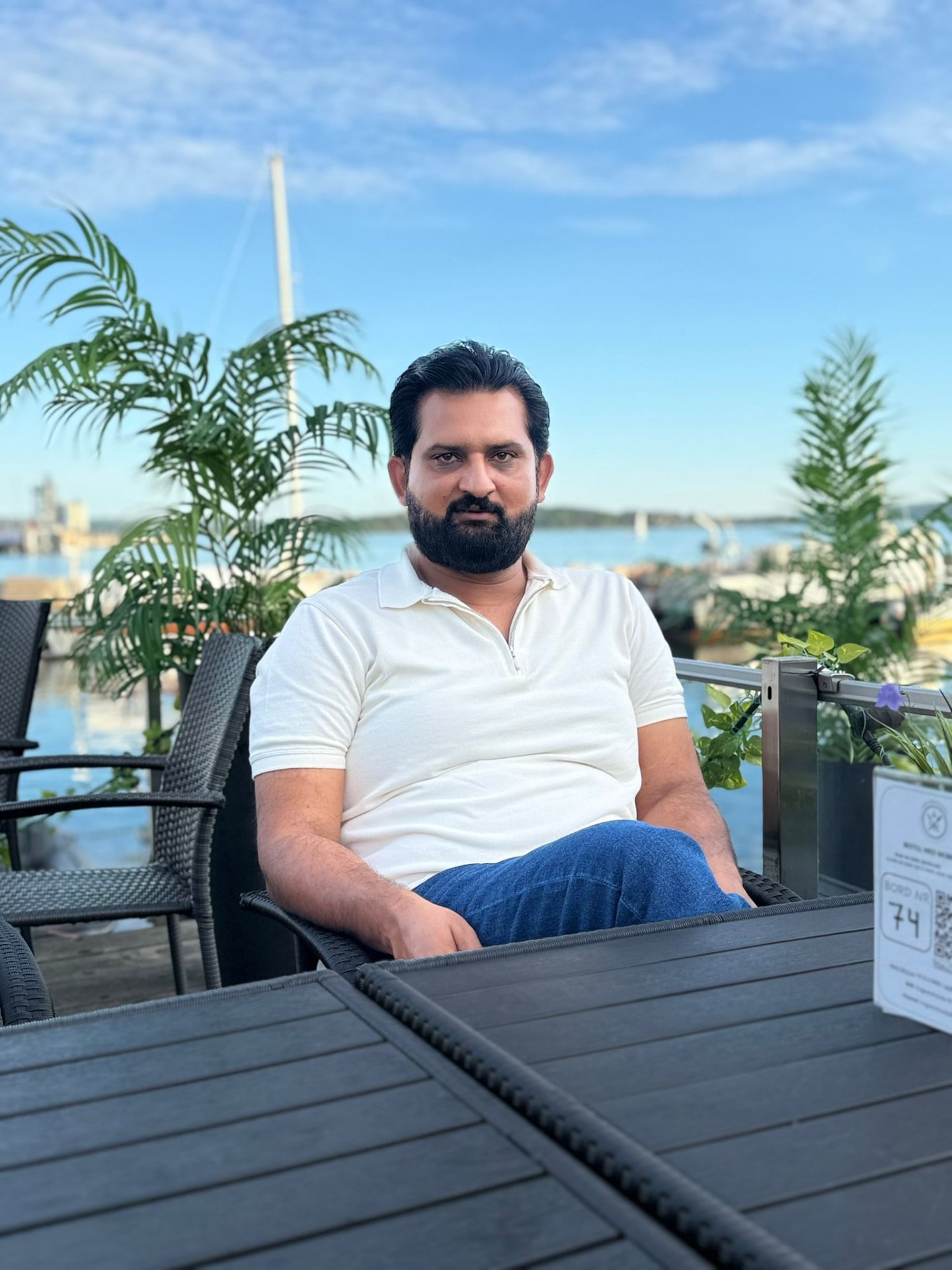 Portrait of Muhammad Qasim, CEO & Director