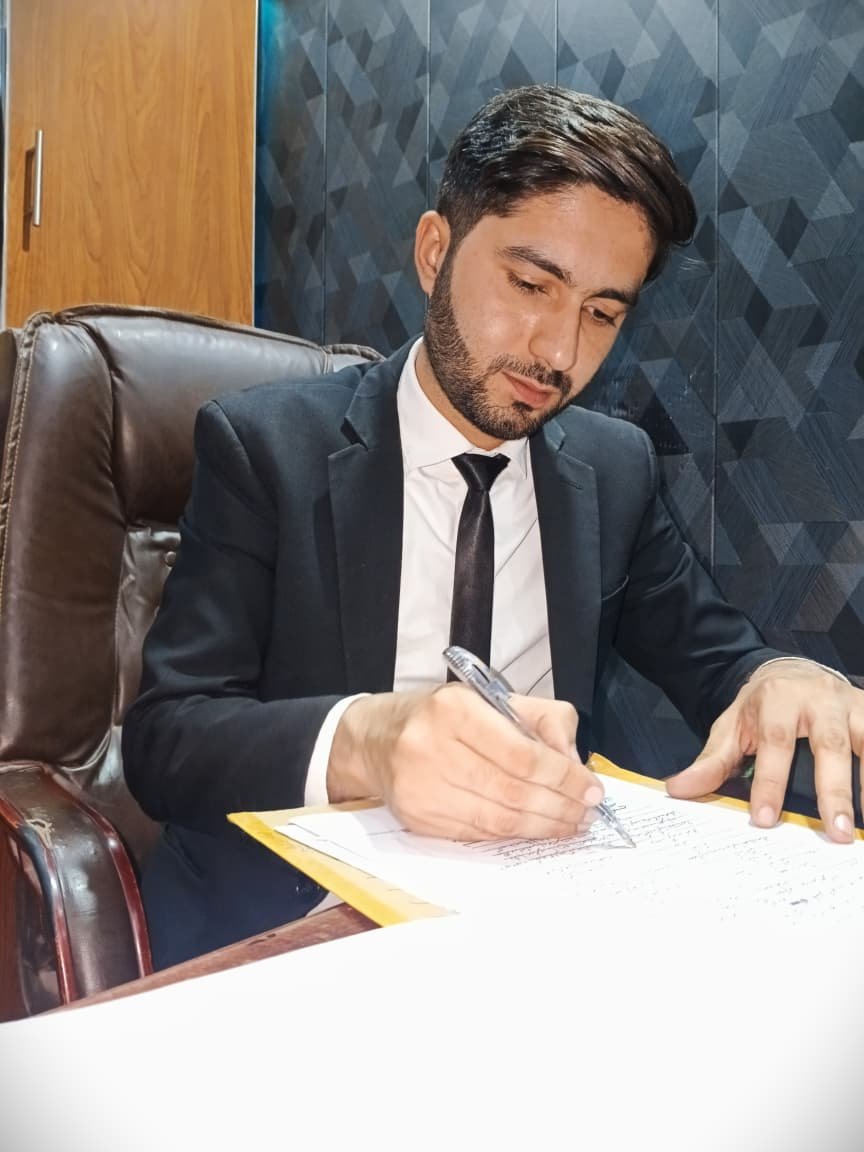 Portrait of Qasim Farooq, Advocate High Court
